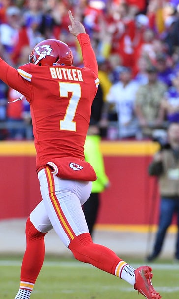 Butker's last-second field goal lifts Chiefs to 26-23 victory over Vikings